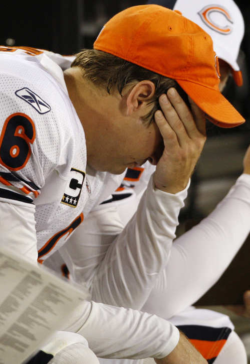 Jay Cutler sad